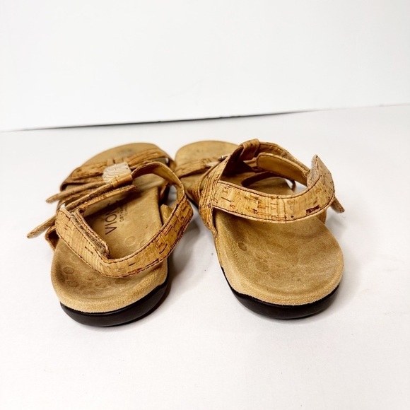 VIONIC Rest Amber Orthotic Adjustable Cork Sandal | Size 7 - Picture 5 of 5